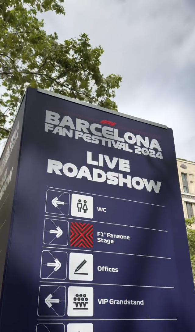 Reel del Fan Fest de la formula 1 en Barcelona